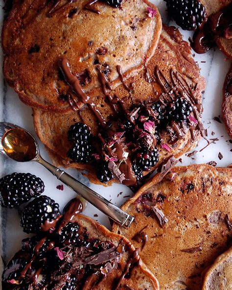 Healthy Pancakes Healthy Dark Chocolate Sweet Breakfast Treats