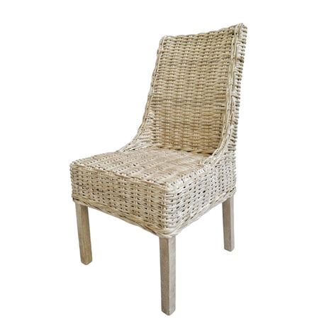 I've been working on it for the past several months as money and time have the guest room makeover and white washing furniture. White Wash Wicker Dining Chair | Chairish
