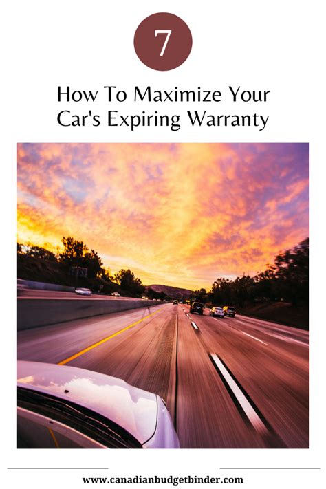 How To Maximize Your Cars Expiring Warranty Get Money Skills
