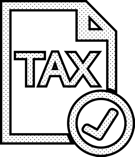 Tax Icon Sign Symbol Design 10160818 Png
