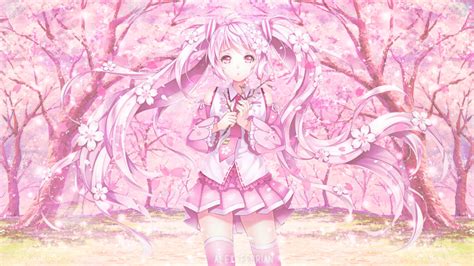 33 Sakura Hatsune Miku Wallpapers