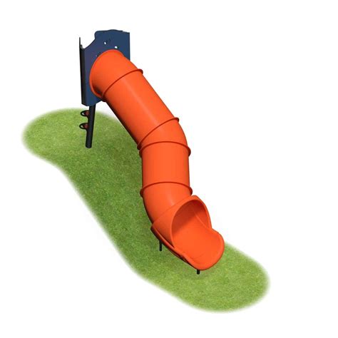 Versatile Embankment Slide Plastic Tube Slide By Playdale Playgrounds
