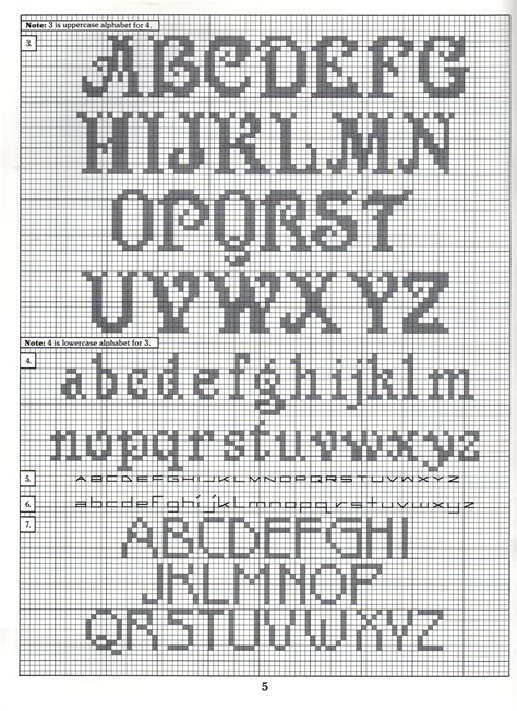 These five patterns all offer something a little different, so you can choose the one that will match your project best. ALPHABET PATTERNS | Cross stitch letter patterns, Cross ...