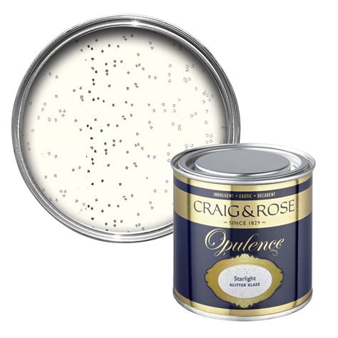 Craig And Rose Opulence Starlight Glitter Effect Special Effect Paint 250ml Departments Diy At