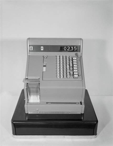 1960s Cash Register With 235 Amount Photograph By Vintage Images