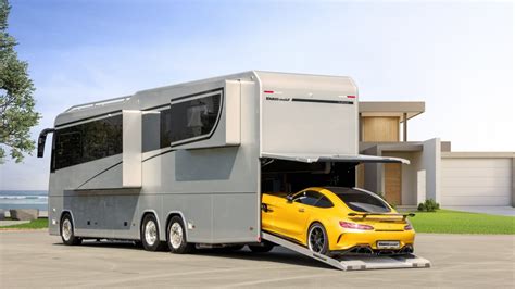 This 18 Million Motorhome Is A Luxury Carrying Case For Your Gt