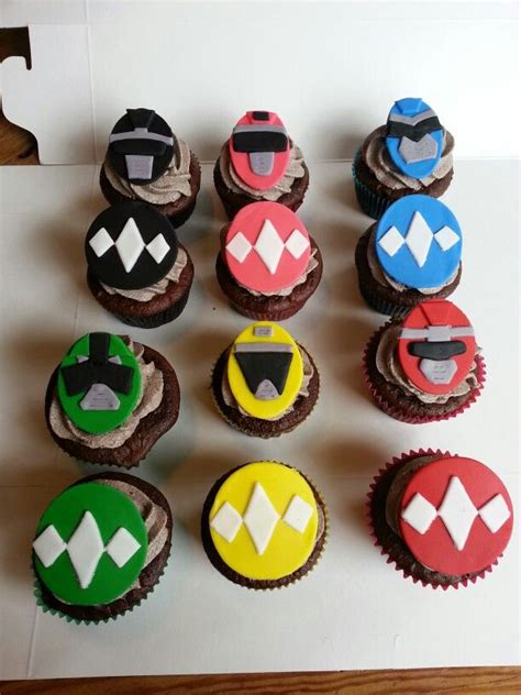 Find great deals on ebay for power ranger cake toppers. Power Rangers cupcakes | Power ranger cupcakes, Power ...