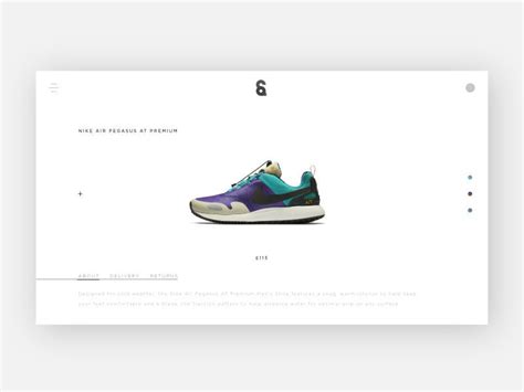 Minimal Store Concept Nike Air Pegasus Minimalism Concept Store