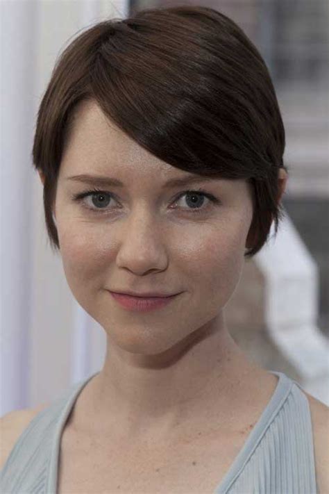 Here are different short hair ideas with fringe that you will love immediately! 20 Short Hair with Fringe