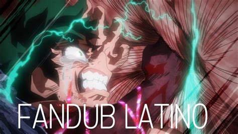 Deku Vs Muscular My Hero Academia Fandub Latino Youtube