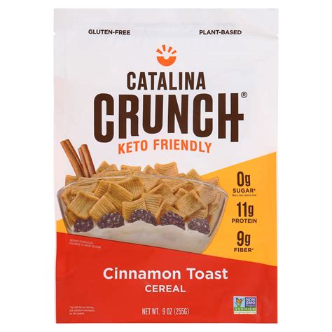 Catalina Crunch Keto Cereal Variety Pack 6 Flavors 9oz Bags Low