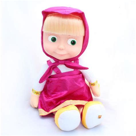 Masha From Masha And The Bear Sound And Talking Toу 6 Phrases And 1 Song 17 41cm 1901015556