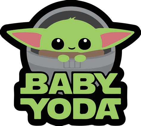 Baby Yoda Svg Baby Yoda Logo Svg Star Wars Svg Mandaloria Inspire