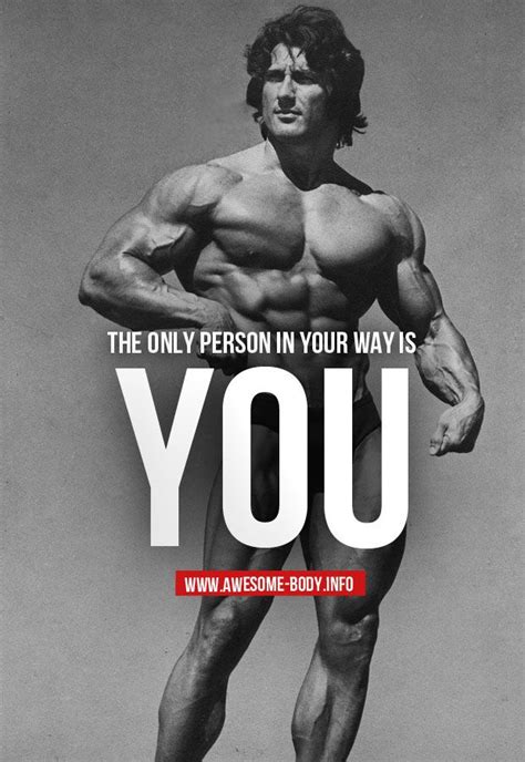 Picture Quotes Frank Zane Quote Motivational Quotes