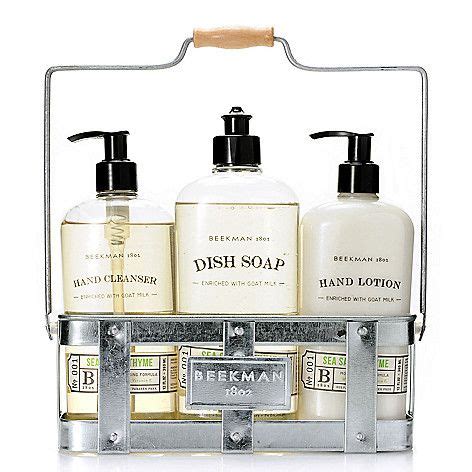 The convenient and versatile moen. Beekman 1802 Three-Piece Hand Lotion, Dish Soap & Hand ...