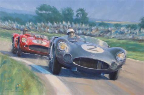 Aston Martin Painting At Explore Collection Of