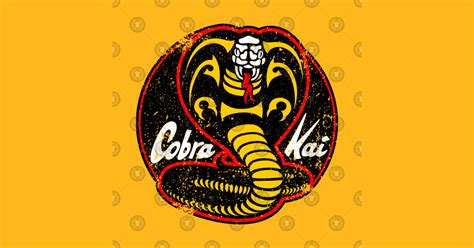 630 x 630 jpeg 105kb. Cobra Kai logo - distressed - Cobra Kai Logo - T-Shirt ...