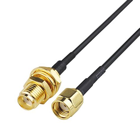 Rp Sma Female To Rp Sma Male Low Loss Rg58 Coax Extension Cable Unitecom