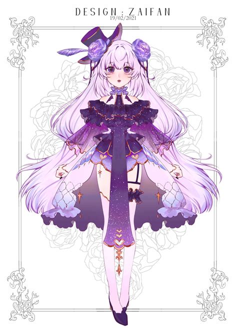 Adoptable Auction Closed By Zaifan On Deviantart