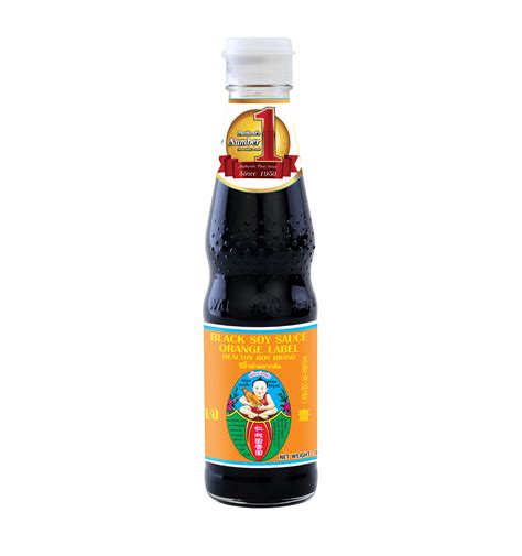 Healthy Boy Brand Black Soy Sauce D Orange 410g Wow Oriental