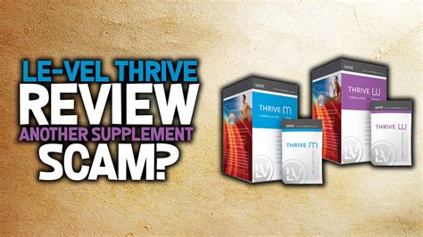 Le-vel Thrive MLM Review - Another Supplement Scam? | Nate Leung