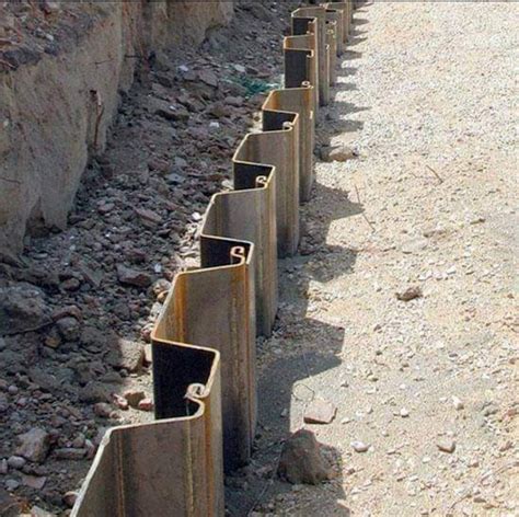 Sheet Piles Advantages Types And Methods