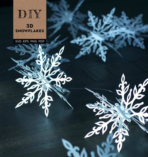 3d Snowflakes Diy Tutorials Of Unique Paper Crafts