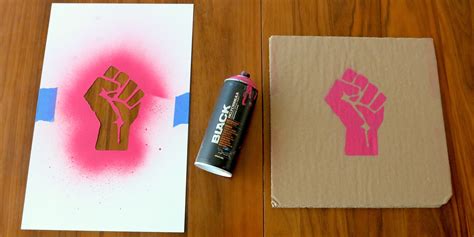 How To Make A Stencil For Spray Paint Gilbert Guine