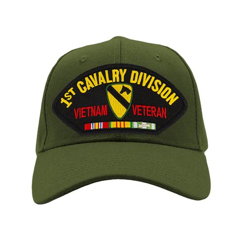 Us Army 1st Cavalry Division Vietnam Veteran Hat Multiple Colors A