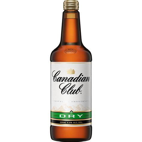 Canadian Club Whisky Club And Dry 500ml Woolworths