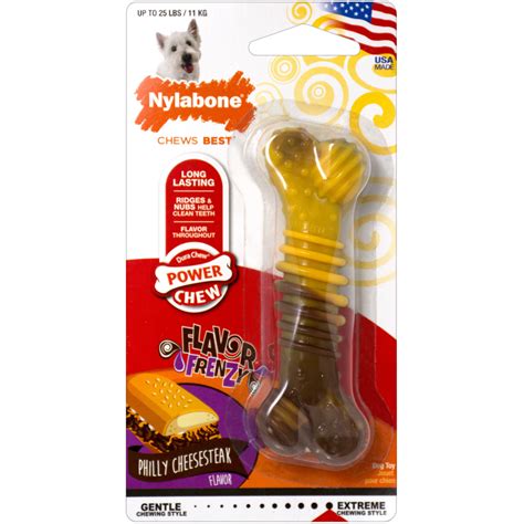 Flavor Frenzy Power Chew Durable Dog Chew Toy Nylabone