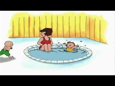 I didn't start swimming seriously till 30, have short arms and legs, small feet and hands, bad technique and no competitive instinct. Caillou Learns to Swim HD. #kids #video's @mad4clips ...