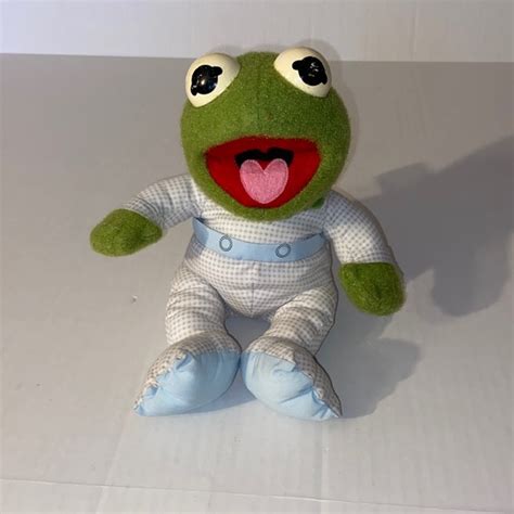 Hasbro Toys Vintage Hasbro Muppet Babies Kermit 984 Plush Stuffed