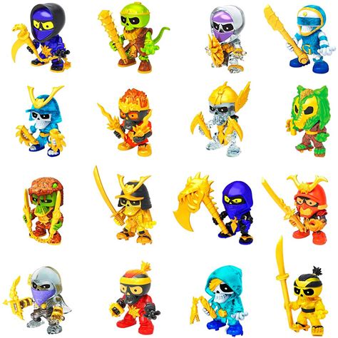 Treasure X Figuras Ninja Gold Serie 6 Sorpresa