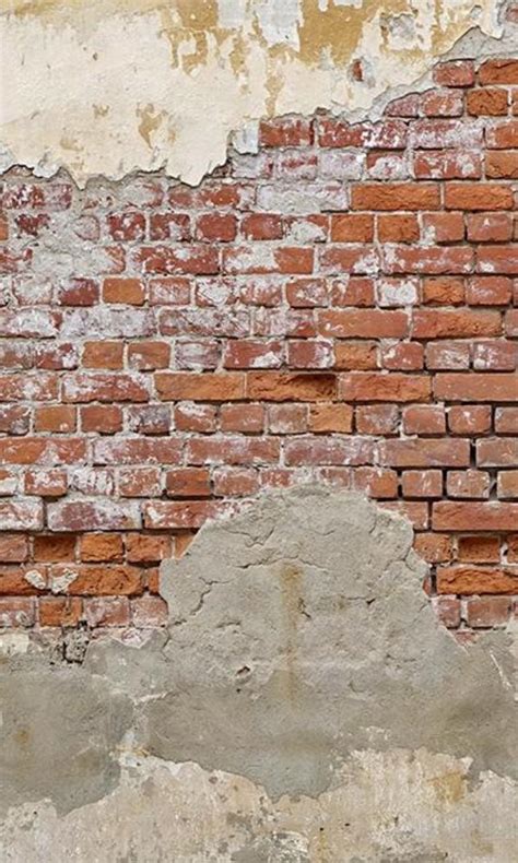 Distressed Peeling Brick Wall Wallpaper 2001032 Prime Walls Us