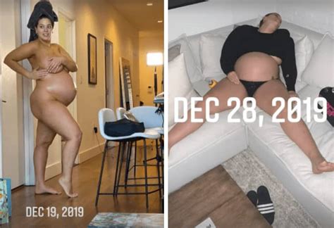Ashley Graham Goes Full Nude Shares Intimate Pregnancy Home Birth And
