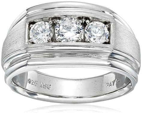 We did not find results for: Sterling Silver Comfort Fit 3-Stone Cubic Zirconia Band ...
