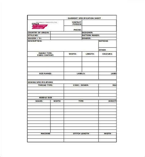 As products grow, it becomes harder for teams to verbally communicate what is being built and why. 11+ Spec Sheet Templates - PDF, DOC | Free & Premium Templates