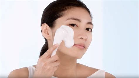 How To Wash Your Face Using A Cleansing Brush Skincare Tutorial