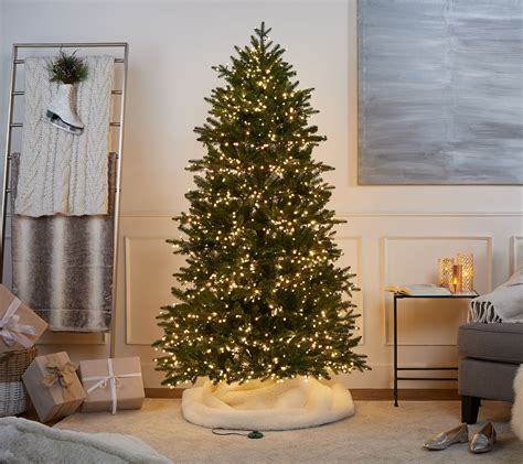 Santas Best 65 Grand Noble Tree With Functions And Led Gumdrop Lights