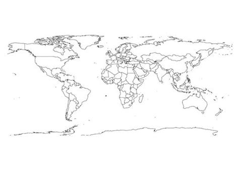 Startseite landkarten welt weltkarte länder umrisse. Malvorlage Weltkarte | Riesige weltkarte, Weltkarte zum ...