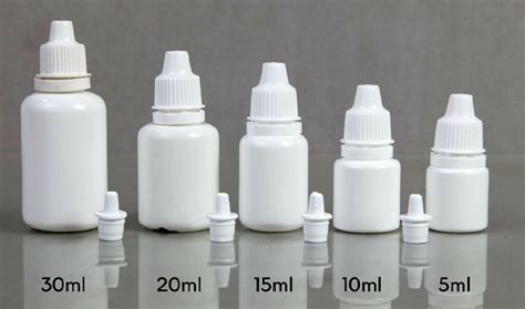 Plastic Eye Dropper Bottles For Chemical Personal Care