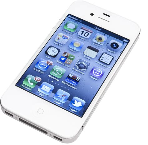 Apple Iphone 4 8gb Bluetooth Wifi White Phone Cricket
