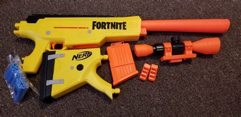 New Nerf Fortnite Basr L Bolt Action Sniper Rifle W Magazine Rounds Hot Sex Picture
