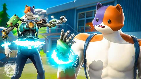 Kit And Meowscles Swap Bodies A Fortnite Short Film Youtube