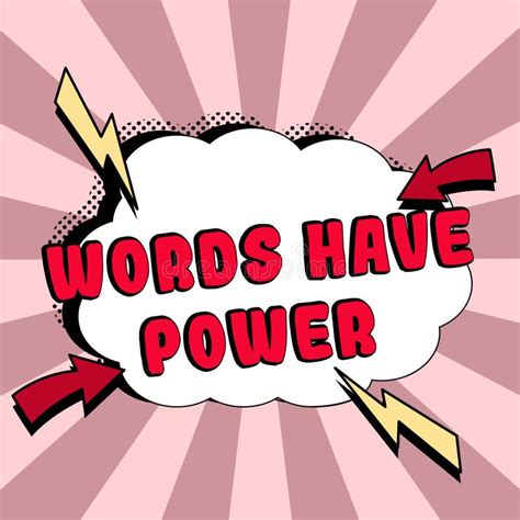 Conceptual Display Words Have Power Word For Energy Ability To Heal