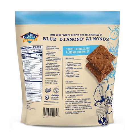 Blue Diamond Pure Almond Flour 48 Oz 136 Kg Usproductslk