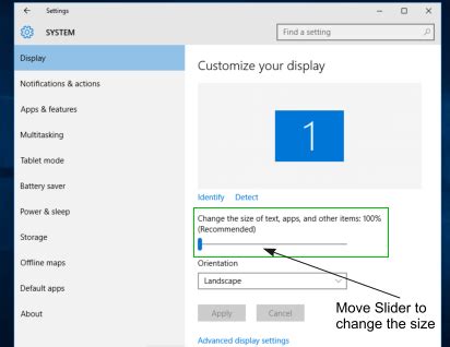 We just learned that how we can increase font size in windows 10. How to change Icon Size and Text Size in Windows 10