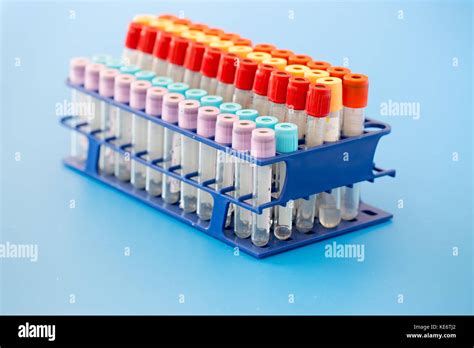 Vacutainer Blood Collection Tubes Stock Photo Alamy