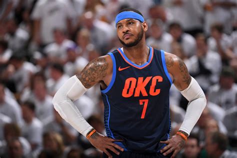 Carmelo Anthony Says Thunder Had ‘no Strategy To Him Being Here